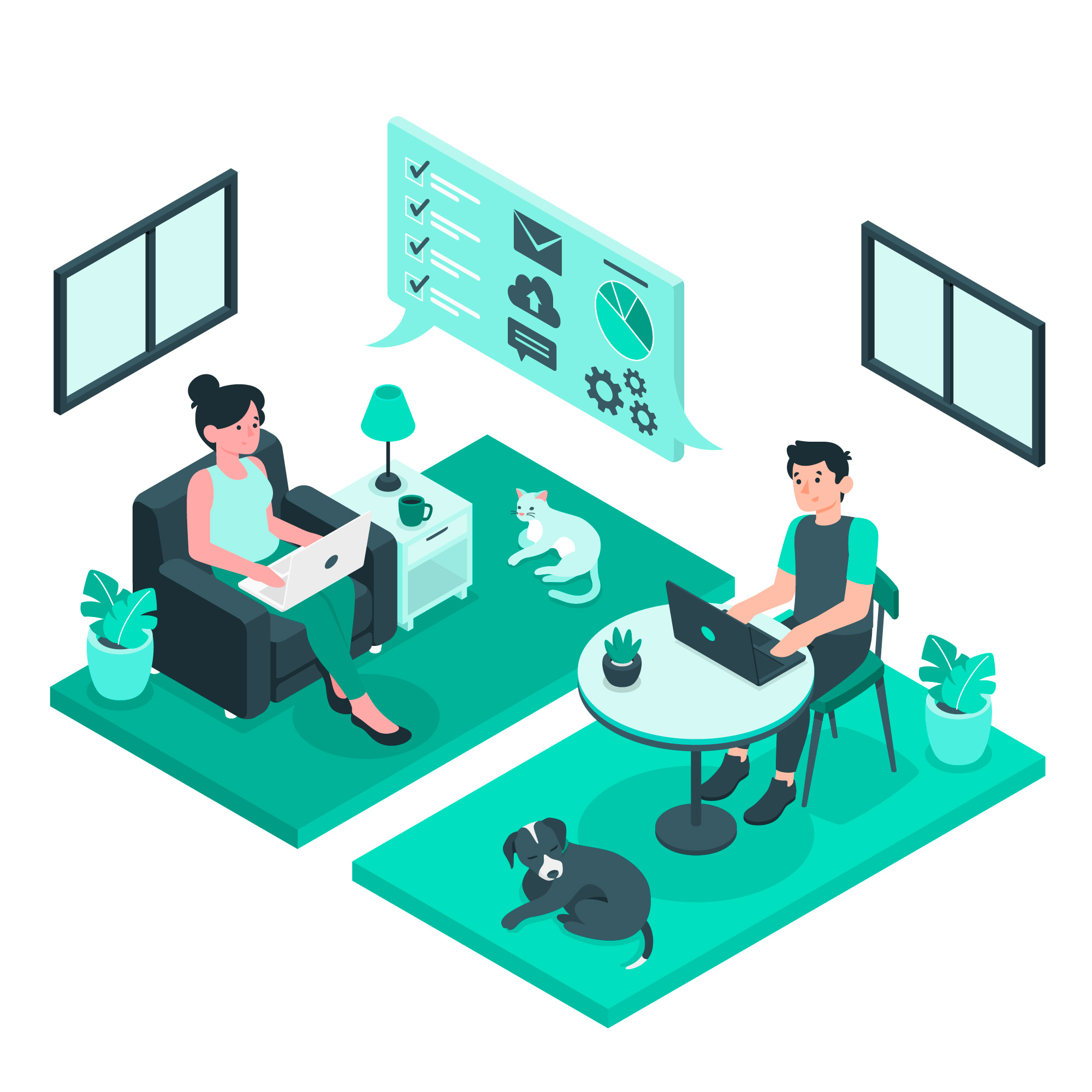 work from home image