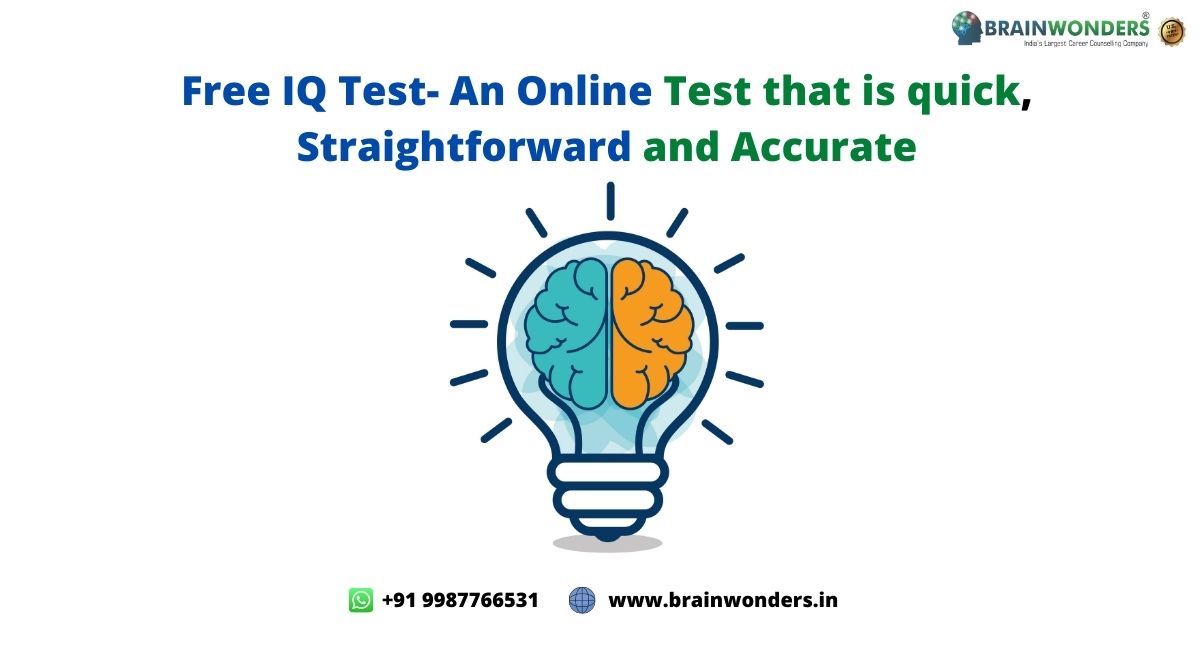 Free IQ Test An online test that is quick, straightforward and