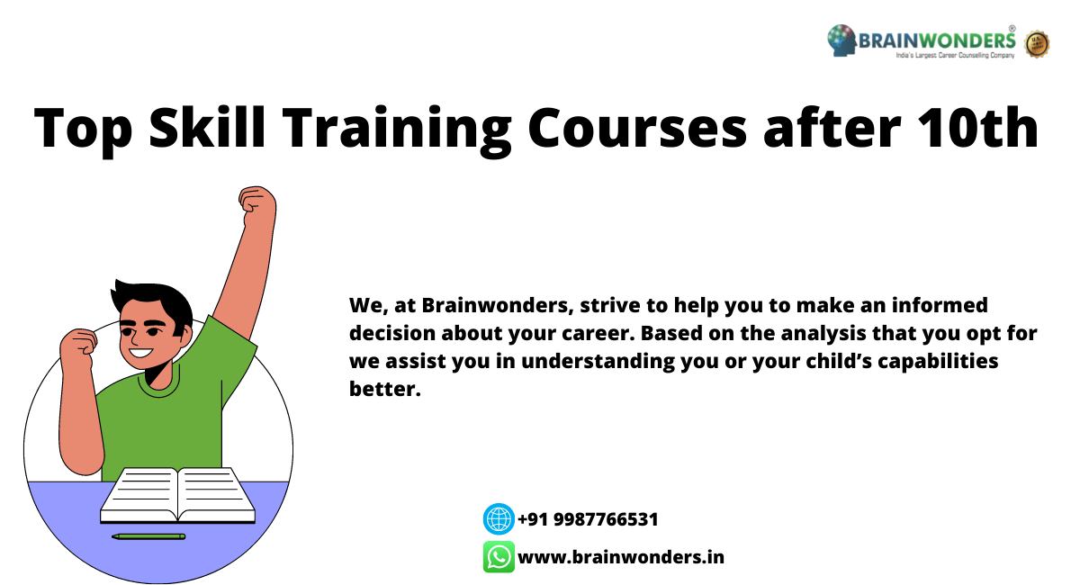 Top Skill Training Courses after 10th - Brainwonders