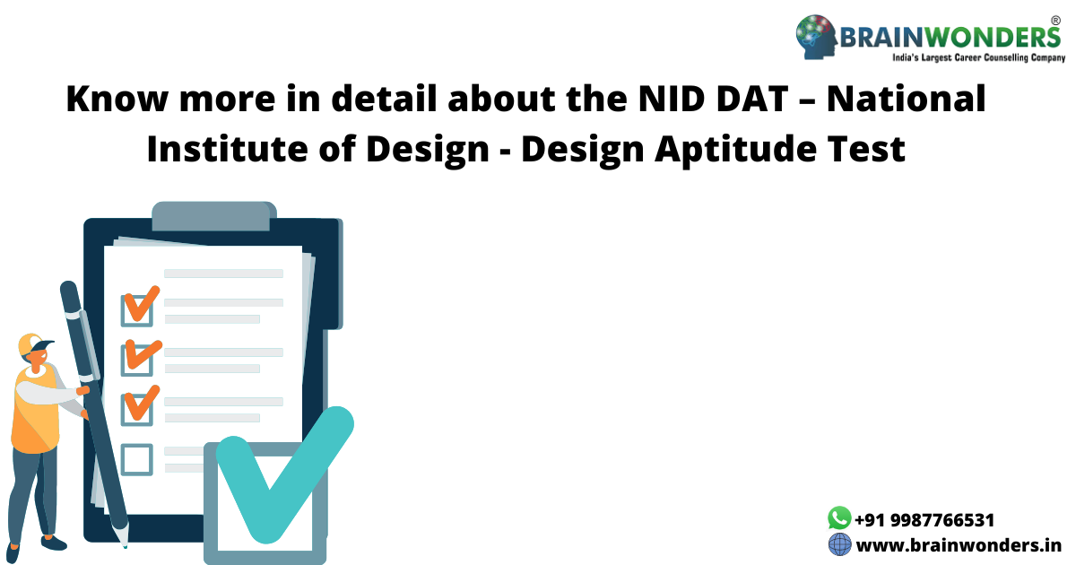 Know More In Detail About The NID DAT National Institute Of Design Design Aptitude Test