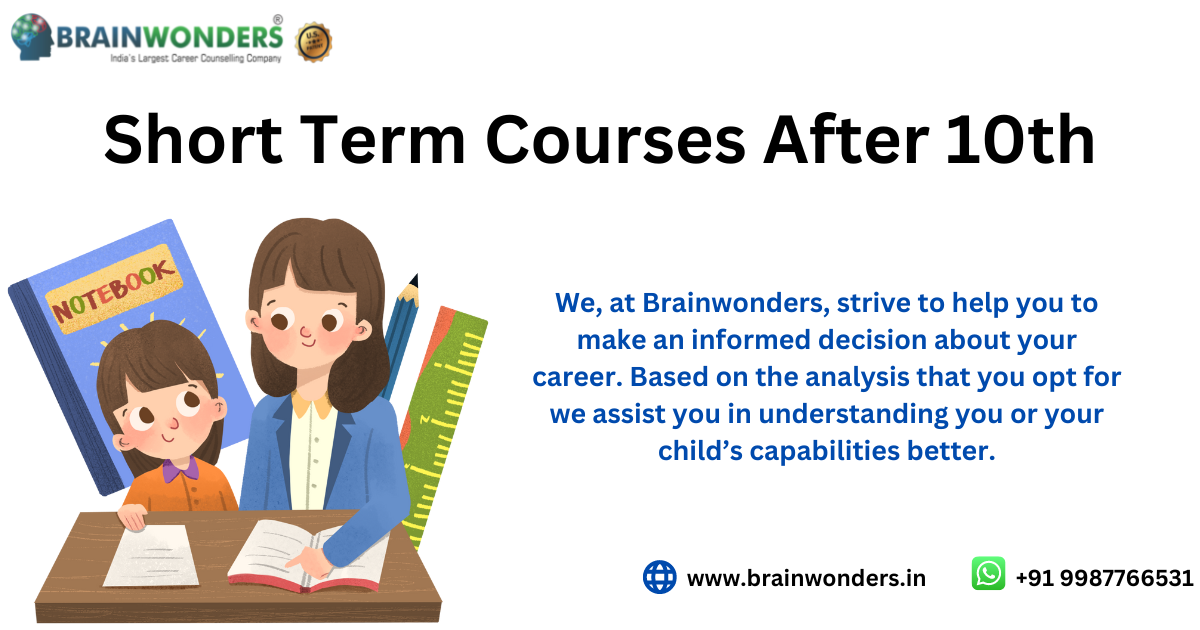 Short Term Courses After 10th [Latest Certificate Courses] - Brainwonders