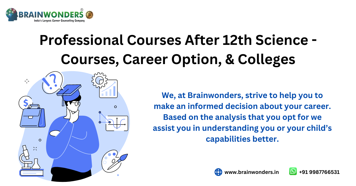 Professional Courses After 12th Science Courses, Career Option
