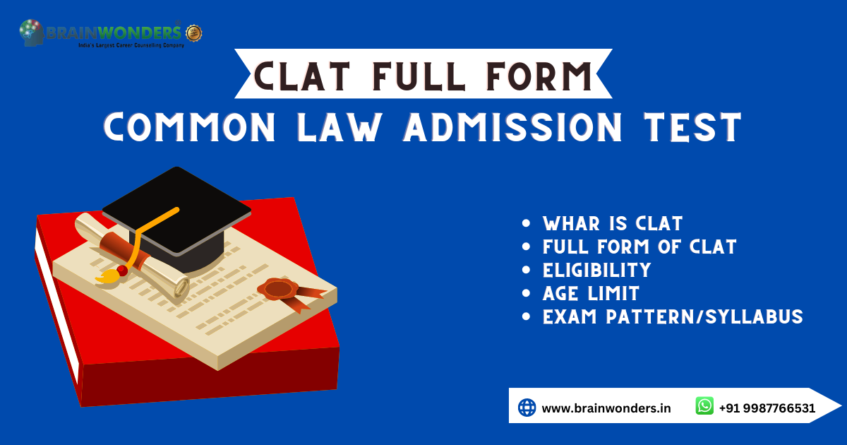 CLAT Full Form 2024 Exam Notifications, Syllabus, Registration Process