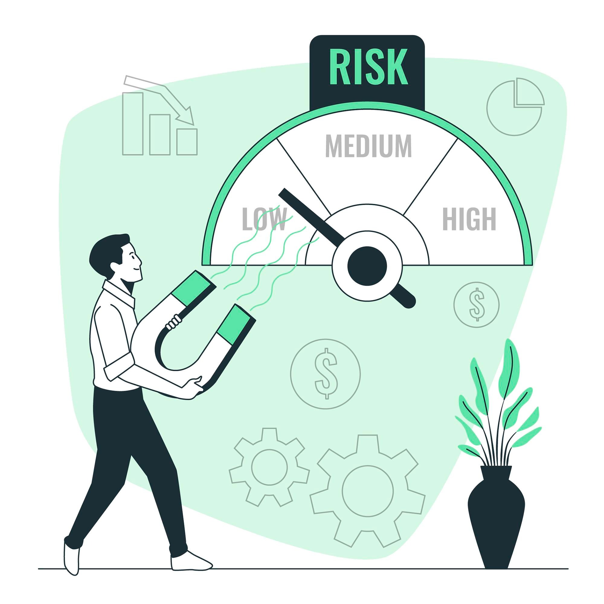 Less Financial Risk