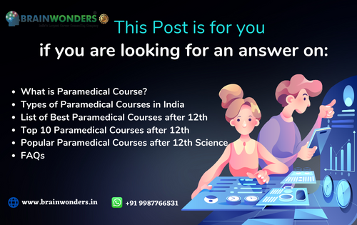 types of paramedical course