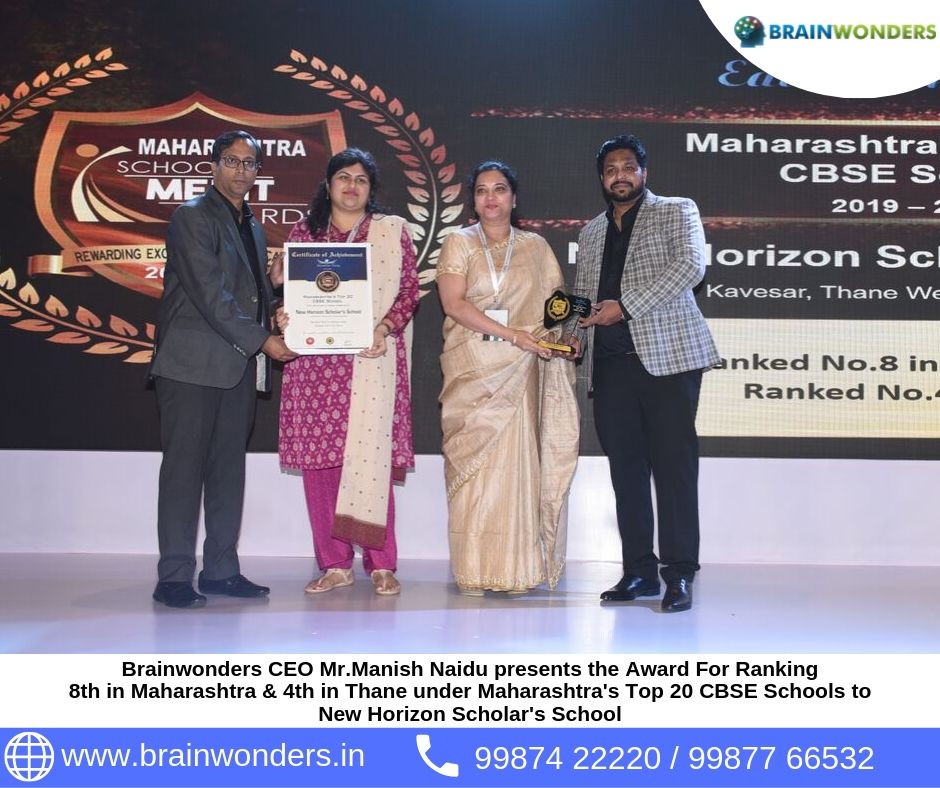 Photo Gallery School Awards Year 2019 Brainwonders The central board of secondary education (cbse) is a national level board of education in india for public and private schools, controlled and managed by union government of india. https www brainwonders in school awards year 2019 php